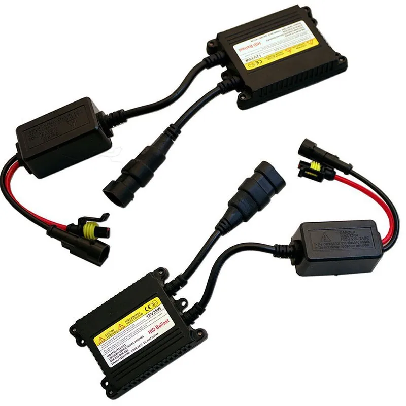 

Универсальный тонкий балласт для ксеноновых фар HID, 2 шт., 35 Вт, 12 В постоянного тока, для замены ксеноновых фар