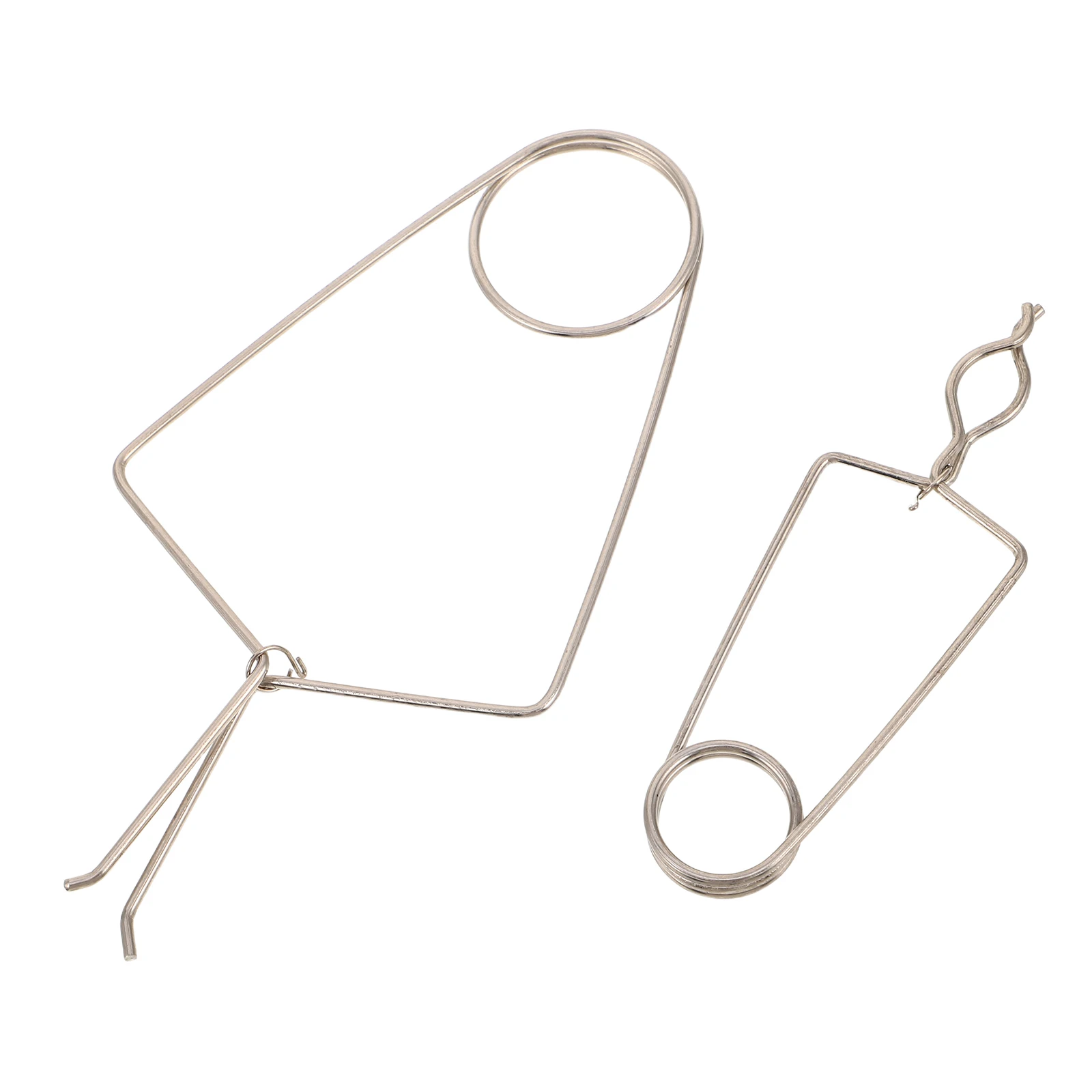 

2Pcs Ergonomic Handle Design Flute Repair Tool for Trumpet Saxophone Oboe Maintenance with Welding Support Silver