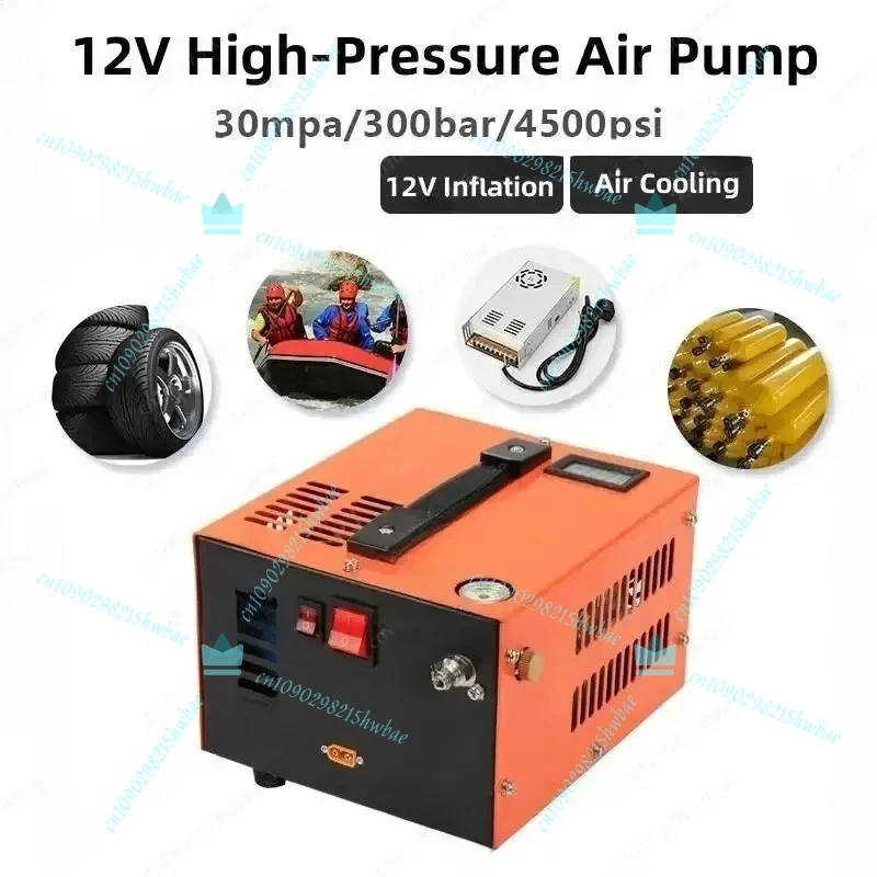 

12V Automobile Compressor With 220V Trans-Former Inflator High Pressure Air Pu-Mp