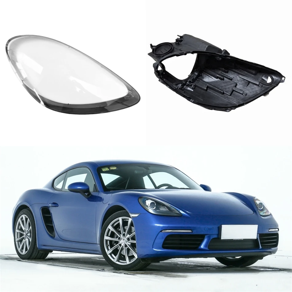 

For Porsche 718 982 2016 2017 2018 2019 2020 2021 2022 2023 Car Accesorries Base Head Lamp Shell Headlamp House Shade Headlight
