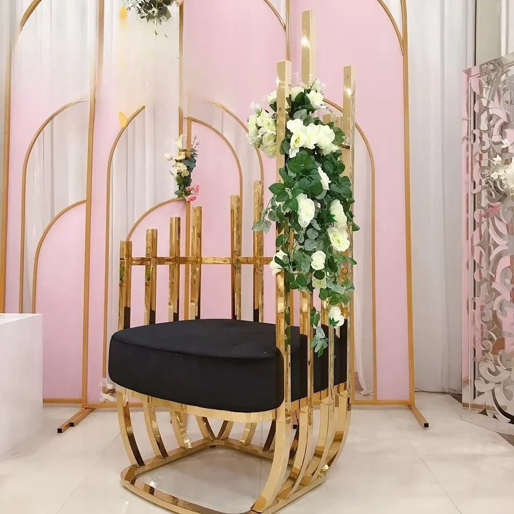 Wedding Sofa Bride Groom Wedding Stage Sofa Single Love Seat Sofa Furniture