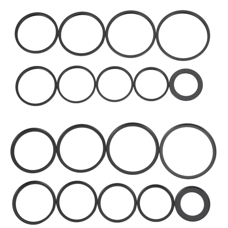 36Pcs Lens Filter Ring Adapter Step Up Down 37-82Mm Set For Canon Nikon Camera