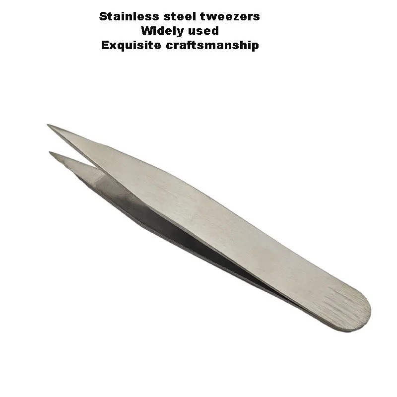 Stainless Steel Tweezers, Clip Tips, Rebound Clips, Welding, Gold Making Tools, Jewelry Equipment Forceps