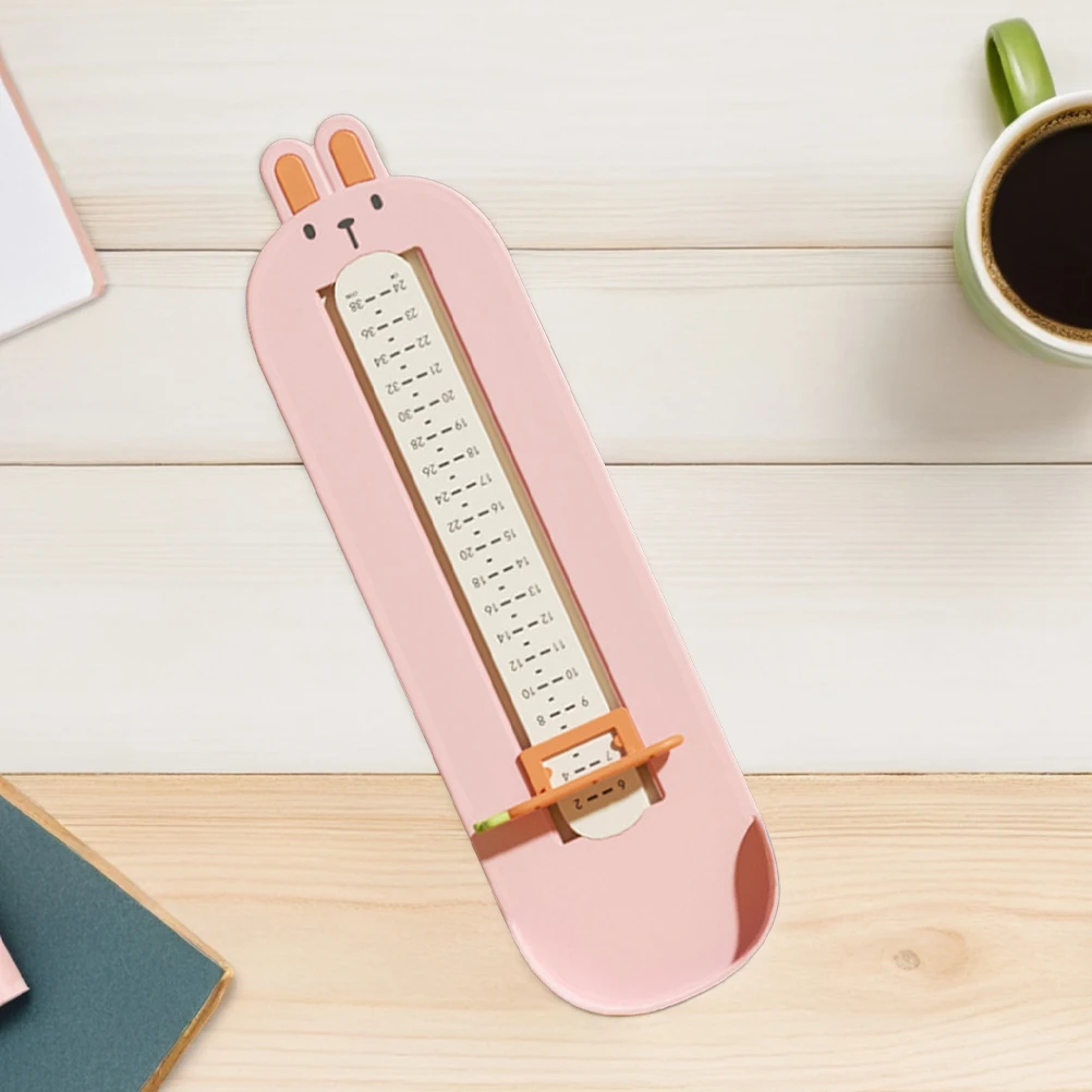 2 قطعة جهاز قياس القدم دقيق حجم الحذاء قياس قدم حاكم أداة دقة الاستخدام المنزلي #2