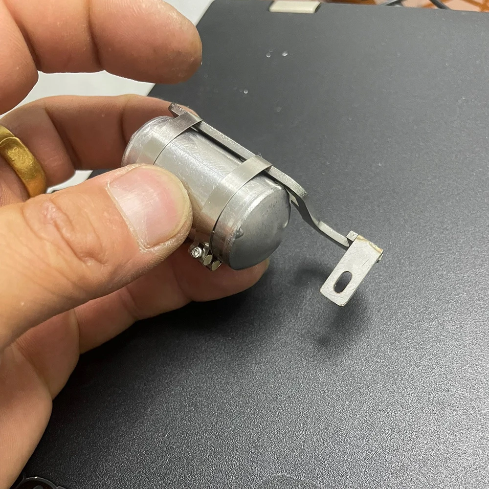 Decoração simulada de tanque de gás de aço inoxidável para caminhão 1/14 Tamiya RC SCANIA 770S VOLVO Mercedes-Benz ACTROS 3363 MAN peças de carro