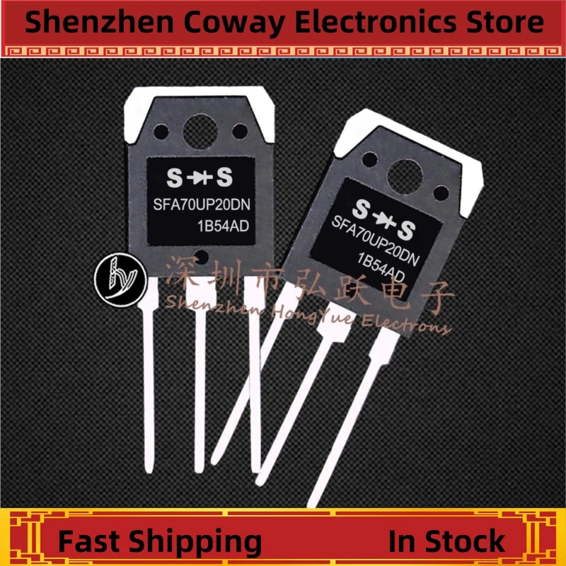 10PCS-30PCS SFA70UP20DN TO-3P 70A 200V Op Voorraad Snelle Verzending