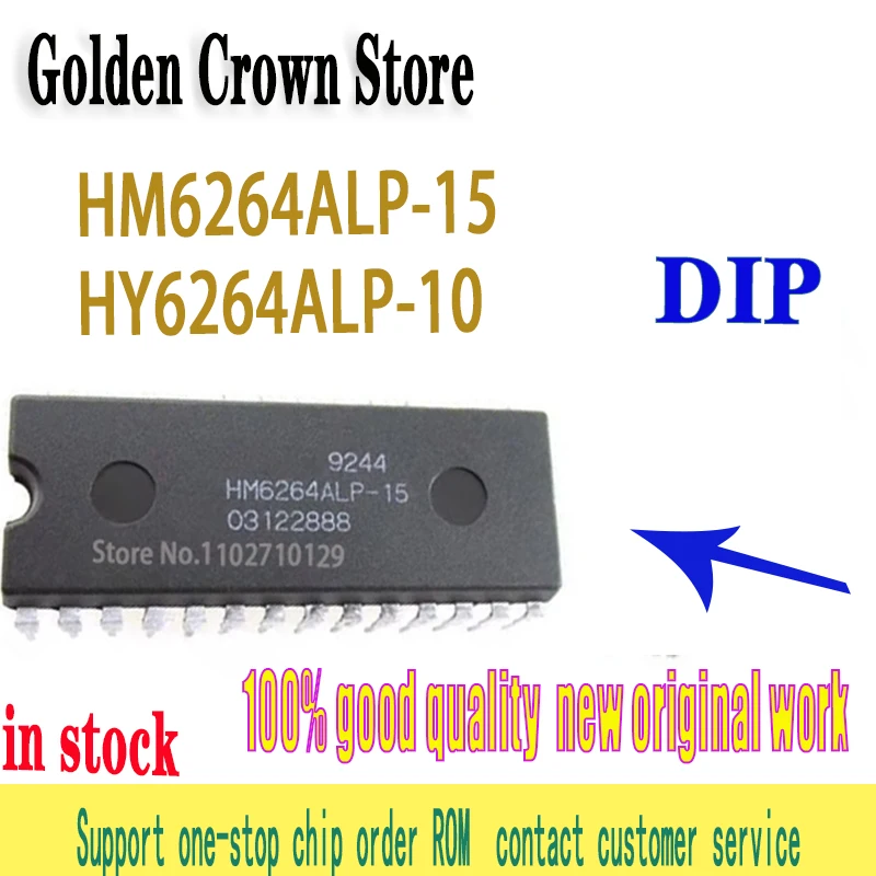 10pcs/lot HM6264ALP-15 HM6264P-12 HM6264ALP HM6264 HY6264ALP-10 HY6264ALP HY6264ALP-70 HY6264 DIP-28 new original In Stock