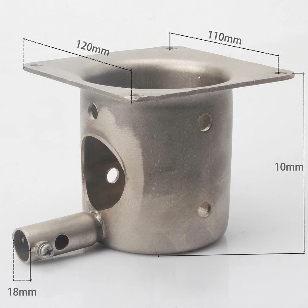 Outdoor Grill Burner Pellet Grill Fire Pot For Seasonal Outdoor Grilling Long Lasting Durability Heat Resistant Construction