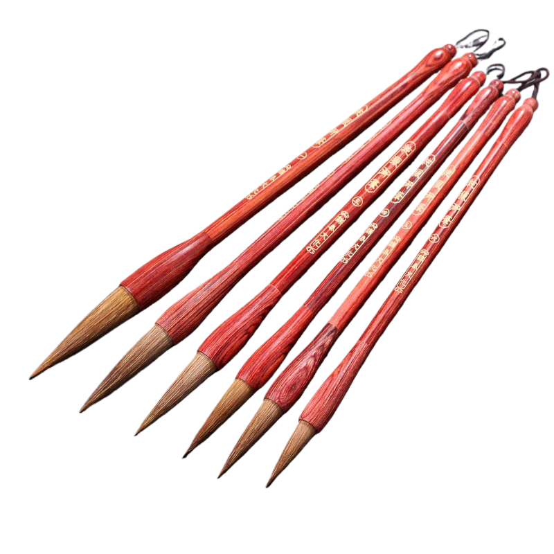 

Weasel Hair Brush Chinese Calligraphy Set Regular Script Running Script Brush Pen Painting Lettering Calligraphy Set Caligraphy