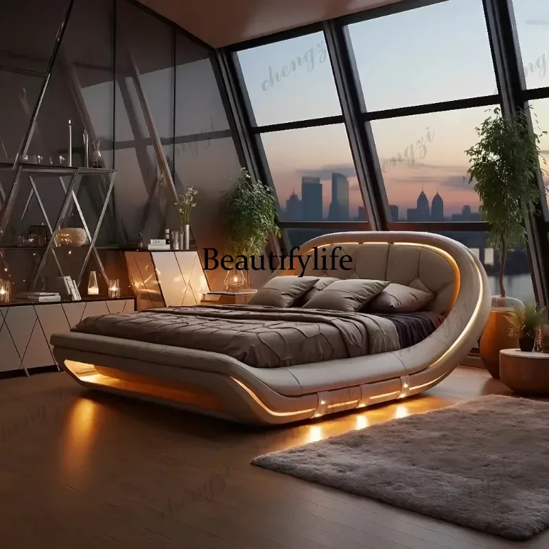 Luxurious European Wedding Bed Frame High Quality Comfortable Design Perfect Dream Bedrooms Camas De Dormitorio Home Decoration