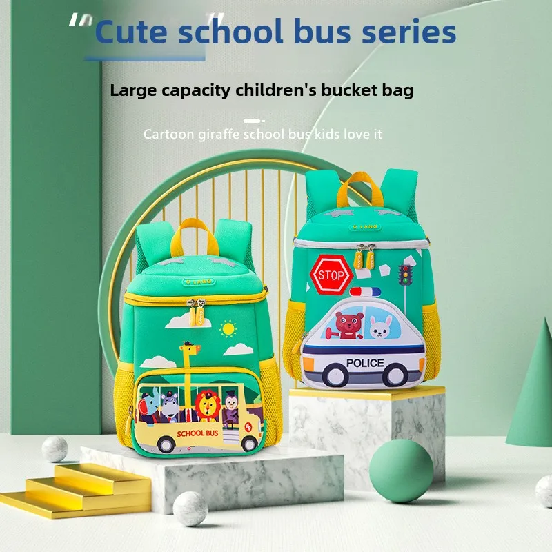 Kids Backpack Toddler Cartoon Kindergarten Bag Lightweight School Bag for Kids Mochilas Niña 4 Años Trousse Ecole Garçon