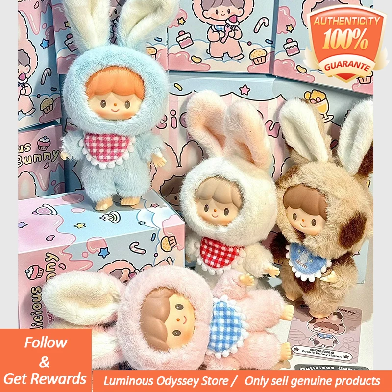 

Genuine Zzoton Delicious Rabbit Series Blind Box Vinyl Plush Doll Birthday Gift Pendant Decorativetrendy Toys Desktop Decoration