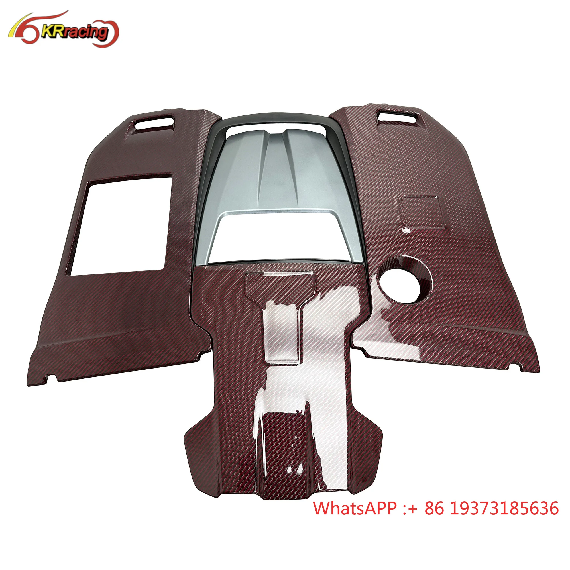 Upgrade G63 Kit R Style Dry Carbon Engine Cover for Benz G Class W464 G63 Body Kit G Wagon G550 G500 2019-2024