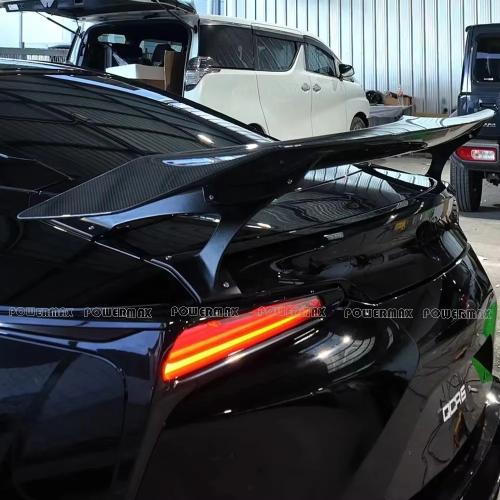 Wholesale Dry Carbon Fiber Art Style Rear Wing for Lexus LC500 LC500H Rear Trunk Wing 2