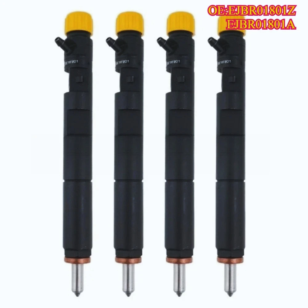 Inyector  Combustible Diésel Original  Alta Calidad, Nuevo, 4 Piezas, EJBR01801Z EJBR01801A