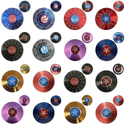 Metal Fidget Spinner Superhero Fast Bearing Finger Hand Spinner Gyro Rotation Anti Stress Aluminum Alloy