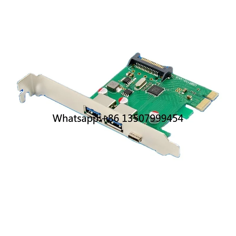 adaptateur-usb-vers-ethernet-pcie-x1-vl805-usb30-1-gbit-s-pour-equipement-de-controle-industriel-carte-d'extension-en-stock