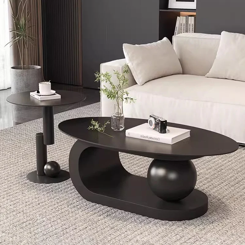 

Luxury Nordic Coffee Table Living Room Aesthetic Photo Album Simple Side Table Center Service Meubles Chinese Style Furniture