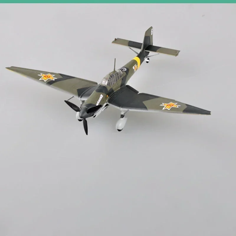 2024new hot sale1/72Scale 36389 World War II Luftwaffe Junker JU87D-3 Bombing Aircraft Militarized Combat Aircraft Finished Mode