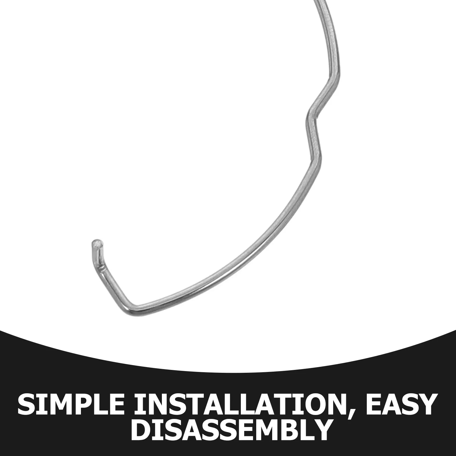 10Pcs Mr16 Mr11 Retaining Spring Rings Clasp Lamp Fixing Clip Downlight Panel Lamp Holder Manganese Steel Easy Install Reusable