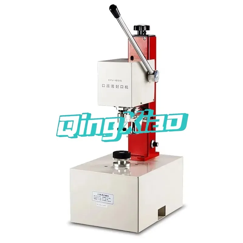 Small Capping Machine Vial Oral Liquid Medicine Bottle Aluminum Plastic Capping High Efficiency Stable Easy Operate Reliable Use