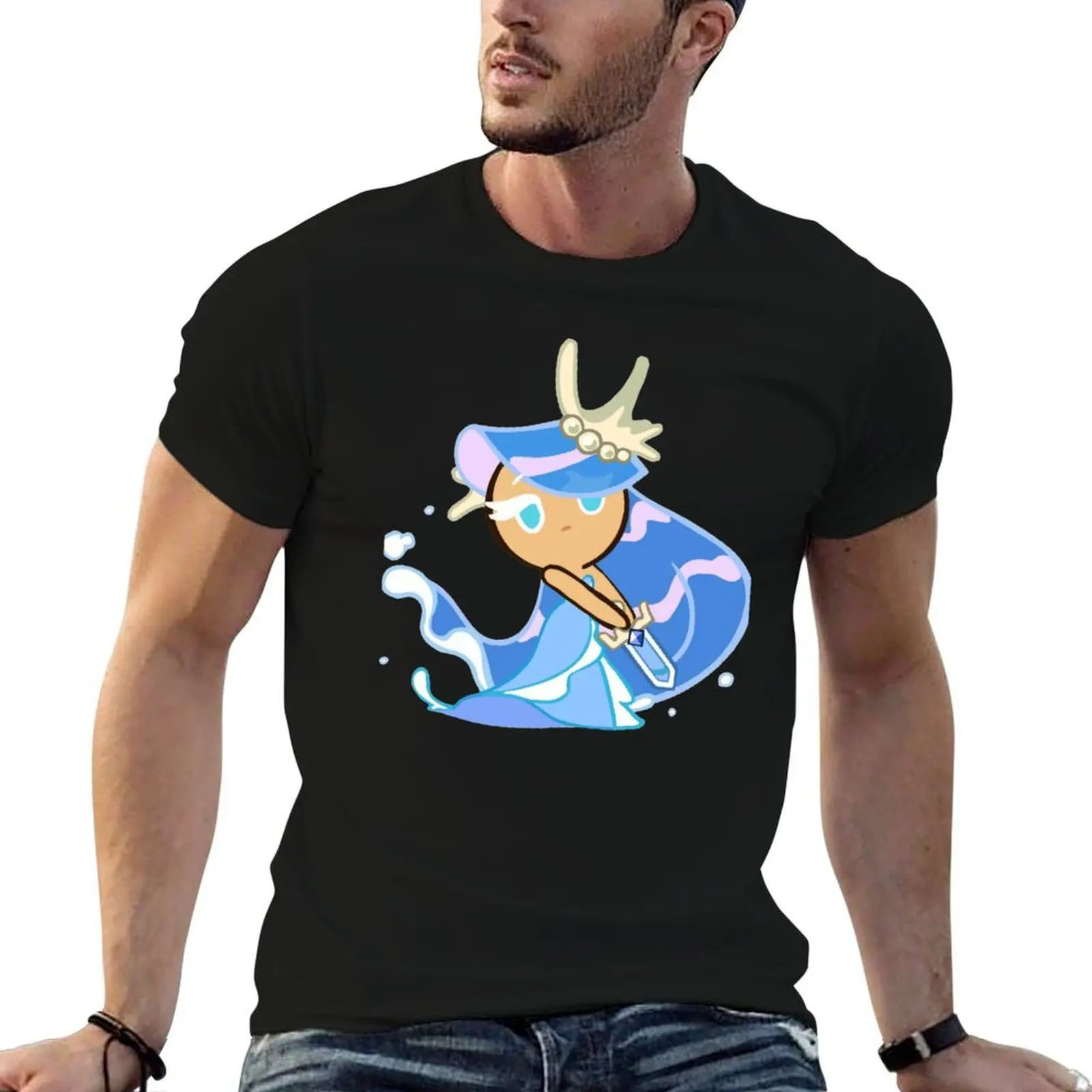 

Sea Fairy Cookie T-Shirt t shirts for man graphic tees anime t shirts for man T-Shirt