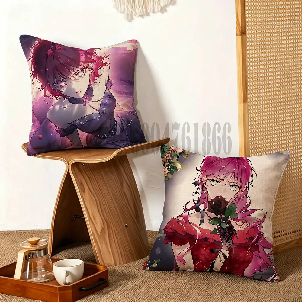 Villains Are Destined to Die Square Pillow Cover Multiple Sizes For Home Bedroom Decoration Holiday Housewarming Gift For Family