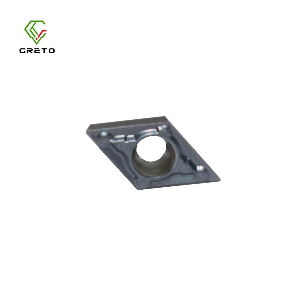 

GRETO DCMT070202-MV DCMT070204-MV GT4202 GT4205 Cnc Inserts Cutting Turning Tool Cemented Carbide DCMT 070204 DCMT2