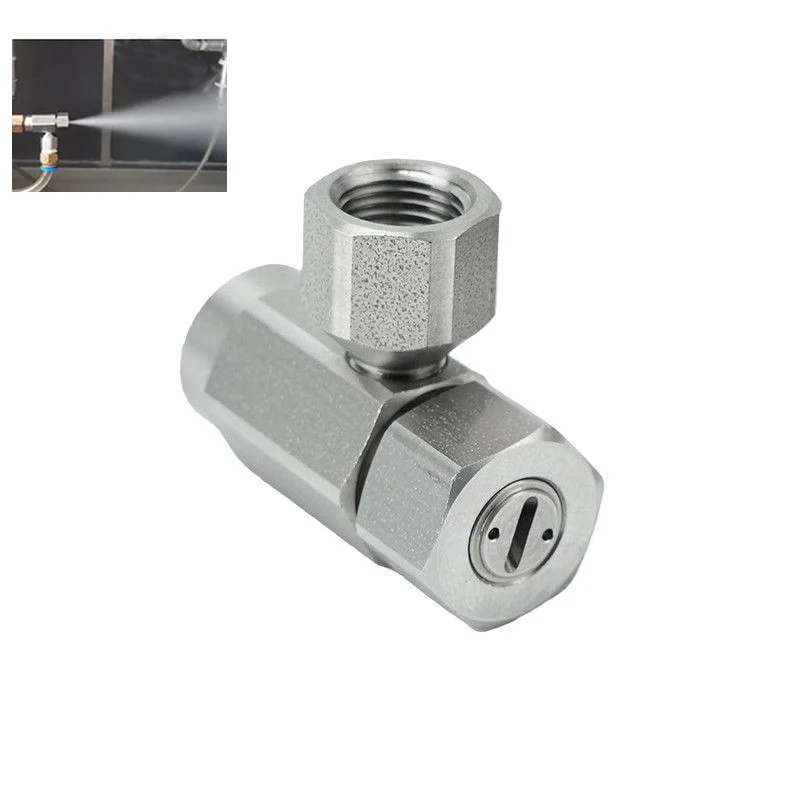 VVEA Mixing Humidification Disinfection Small Flow Nozzle Spray Nozzle Simple Two Fluid Water Vapor