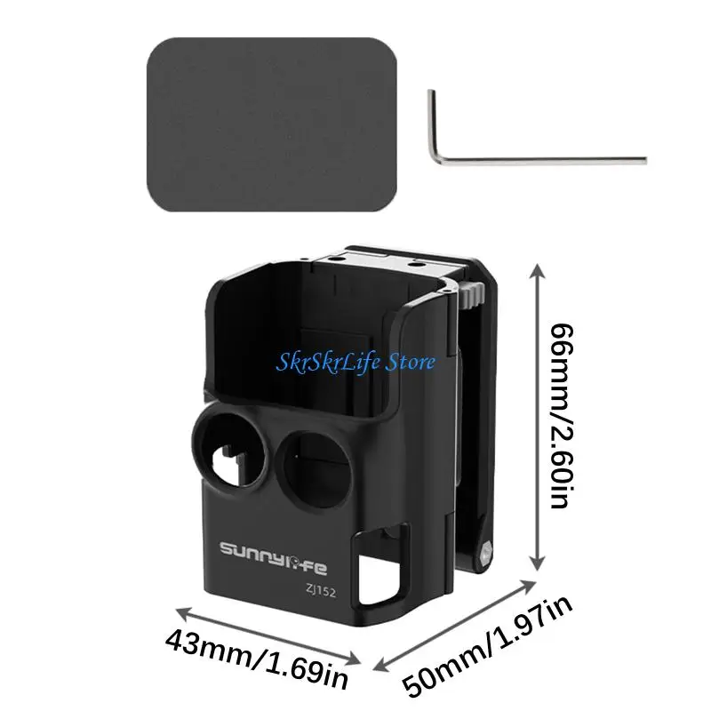 E65E Lightweight Mount Base Holder For Pocket 4 Camera Holder Featuring Fast Detach Design And Stable Mounting