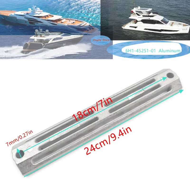 

6H1-45251 Anode For Yamaha Outboard Parts 2T Parsun 60HP 70HP 85HP 6H1-45251-03 ;6H1-45251-01