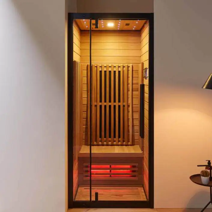 Far infrared graphene steam room sauna room single intelligent outdoor black sweat steam box