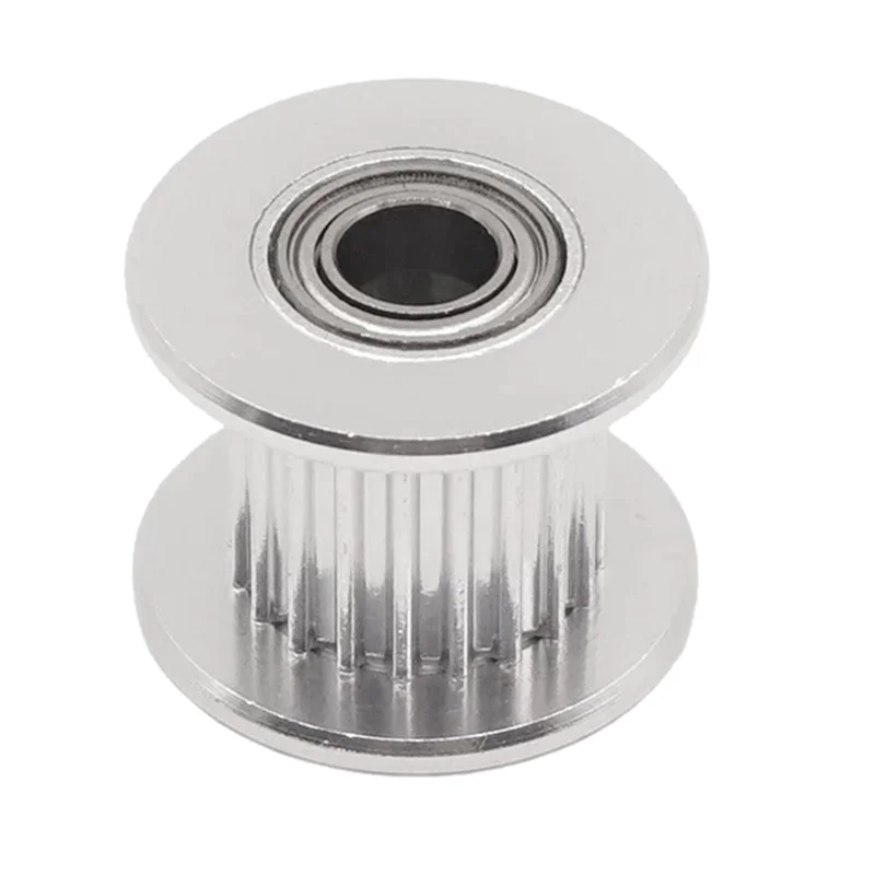 5 متر GT2 مؤقت اشتعال 10 مللي متر عرض 20 أسنان 5 مللي متر تتحمل توقيت عجلة بكرة + 20 أسنان تتحمل 5 مللي متر المهمل الموتر الربيع التواء-L47A #6