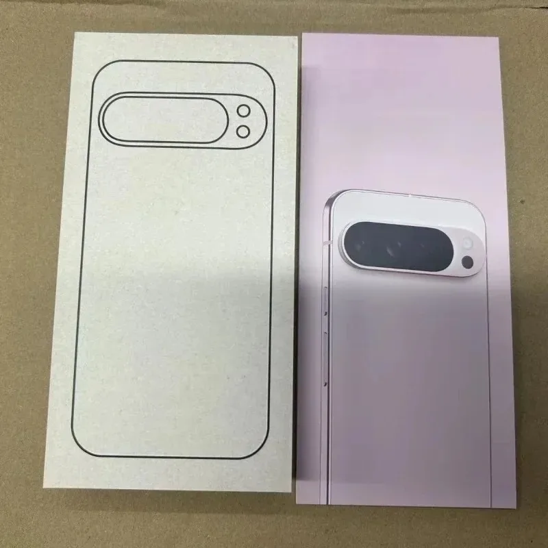 

Empty retail box for Google Pixel 9 pro XL Mobile Phone New Packing Box Black/White/pink/grey for Pixel 9Pro XL