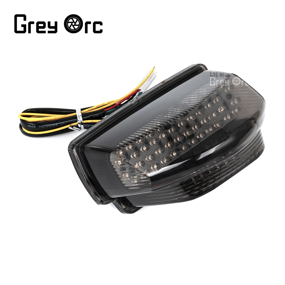 

For Honda CBR 600 RR CBR600 RR CBR600RR 2007 2008 2009 2010 2011 2012 LED Rear Turn Signal Tail Stop Light Integrated Lamp