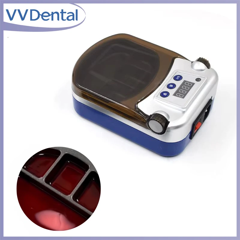 

VVDental Стоматологическое лабораторное оборудование Нагреватель воска Горшок 4-слотовый плавильный парафин Портативное стоматологическое лабораторное оборудование