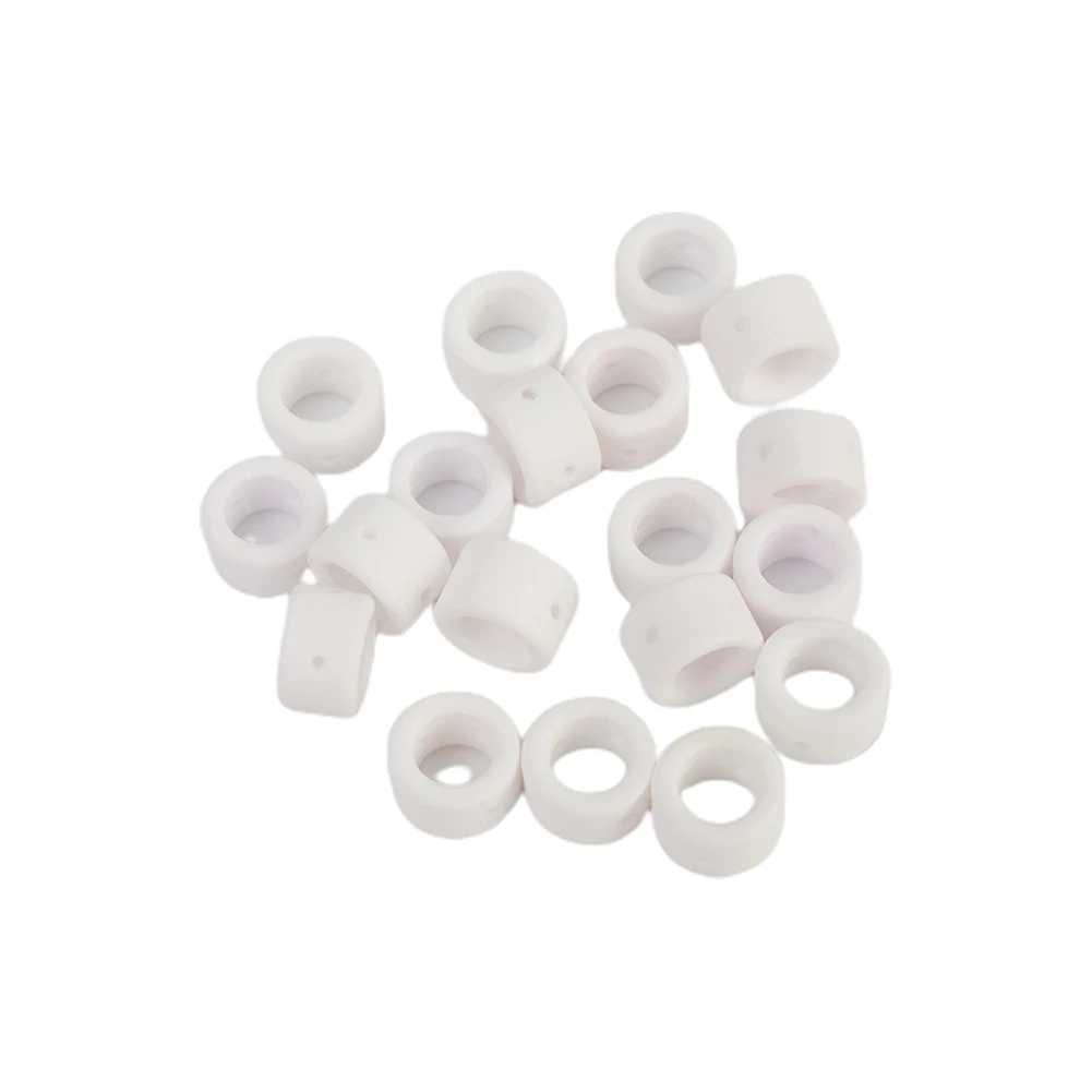 Essential for pt 31 for plasma Cutter Electrode Tips Set with 20 for plasma Nozzles Electrodes Ceramic Protective and Guide