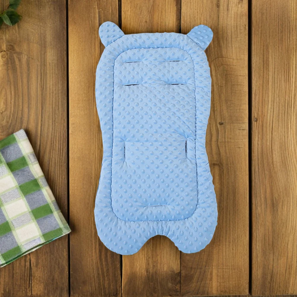 وسادة وسادة لعربة الأطفال ناعمة للرضع، بطانة مقعد قابلة للتنفس، مريحة لجميع المواسم، وسادة عربة الأطفال حديثي الولادة