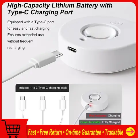 Magnetic LED Cabinet Light, Under Cabinet Lights with Remote, Type-C Rechargeable Cat Eye Lights Dimmable &amp Color Temperature