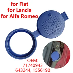 Coperchio del tappo della bottiglia del serbatoio del liquido lavavetri dell'auto 71740943   per Fiat 500 Punto Bravo Doblo per Alfa Romeo per Abarth 500