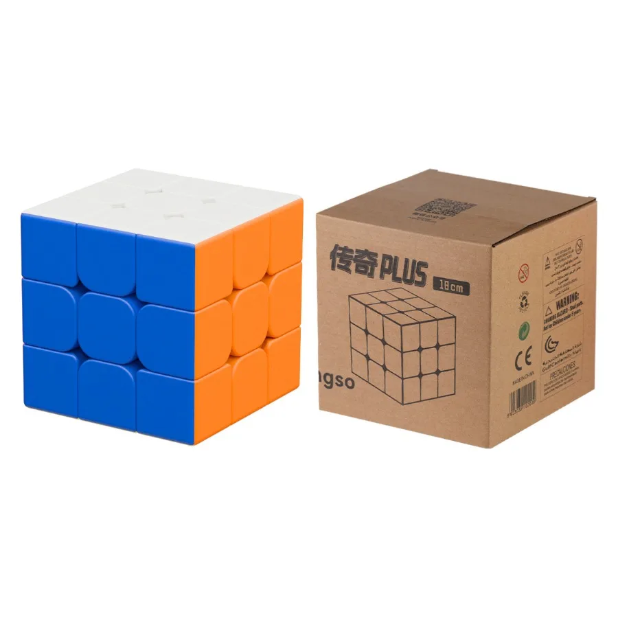 ShengShou Big Size 18cm 3x3 Legend 3x3x3 Plus Magic Cube Brain Teaser Puzzle Speed Cube Toys Gifts For Kids