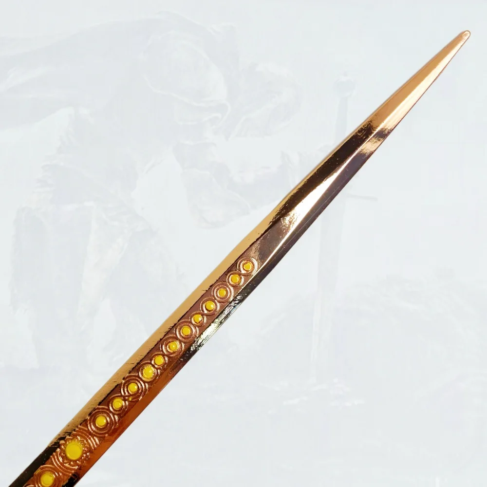 8.3인치 엘든 링 메탈 카타나 검 닌자 나이프 오리지널 사무라이 검 일본 카타나 코스프레 소품 장난감