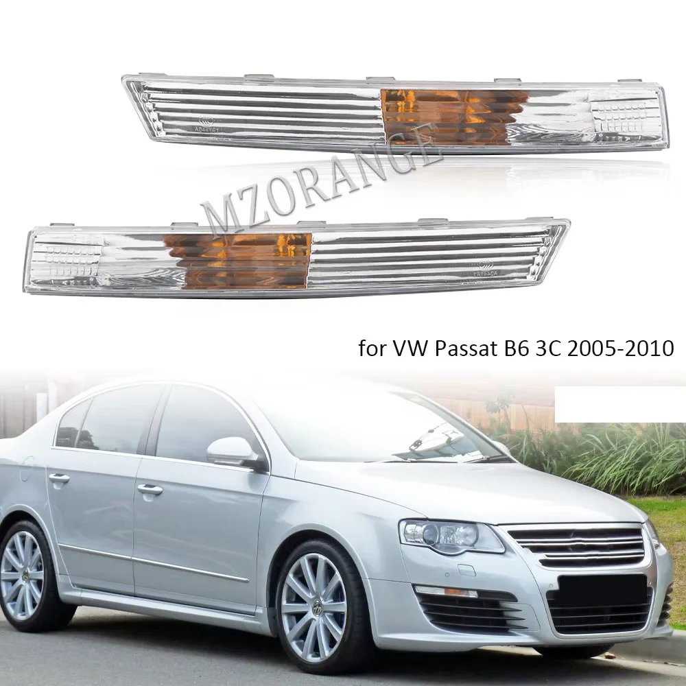 

Turn Signal Lights for VW Passat B6 3C 2005-2010 for Volkswagen Magotan Front Bumper Car Turn Signal Light Housing without Bulb