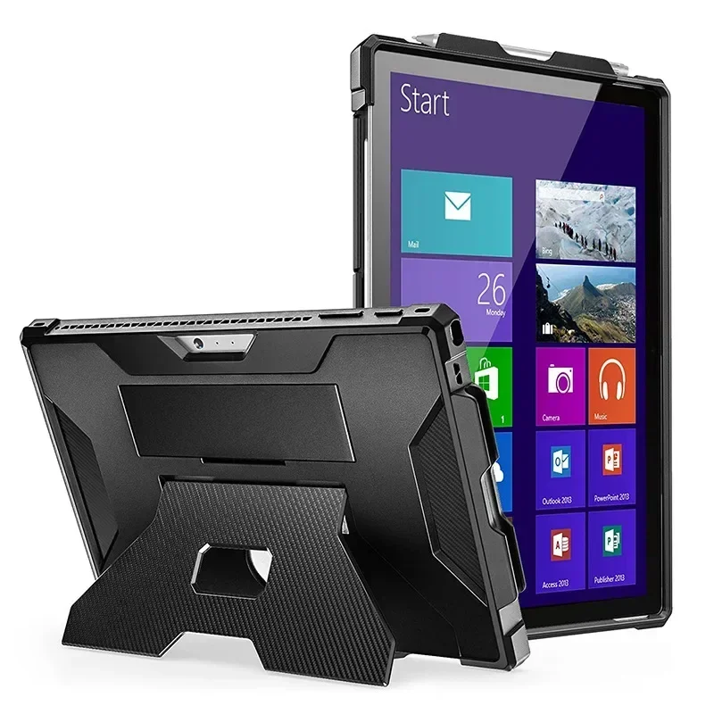 Cover for Microsoft Surface Pro 7 6 5 4 12.3 Inch Shockproof Tablet Case Protective Cover for Surface Pro 4 5 6 7 Funda Cover