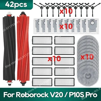 อุปกรณ์เสริมสําหรับ (Roborock Qrevo Master / Qrevo Slim) แปรงหลัก Mop ผ้ากรอง Hepa ถุงเก็บฝุ่นอะไหล่