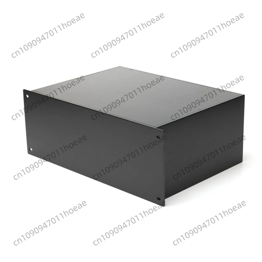 

Full Aluminium Electric Case Jagged Side Panel Low Frequency Audio Electric Box CNC Machining 4U 19Inch Rack Mount Chassis