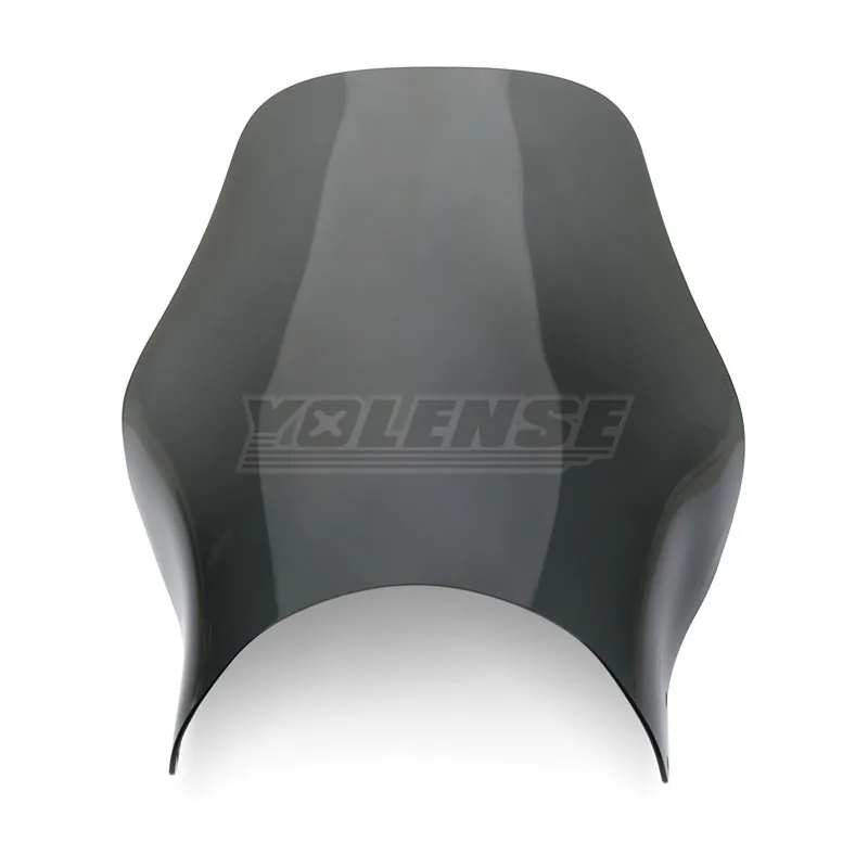 الزجاج الأمامي للدراجات النارية الزجاج الأمامي شاشة الرياح درع منحرف لـ Z650RS Z900RS SE Z900 RS Z650 RS W800