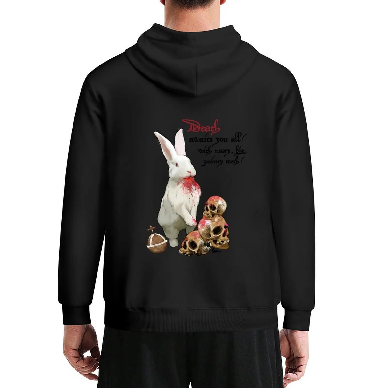 

Killer Rabbit of Caerbannog Hoodie men's coat men clothes autumn clothes korean autumn clothes big size hoodie
