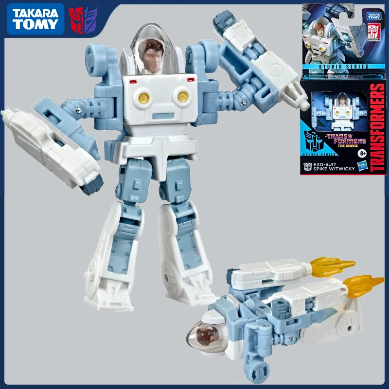 Transformers SS Series CR Grade Spike Witwicky Modelo de alta movilidad robot Regalo de cumpleaños Figuras de juguete Estilos clásicos en stock