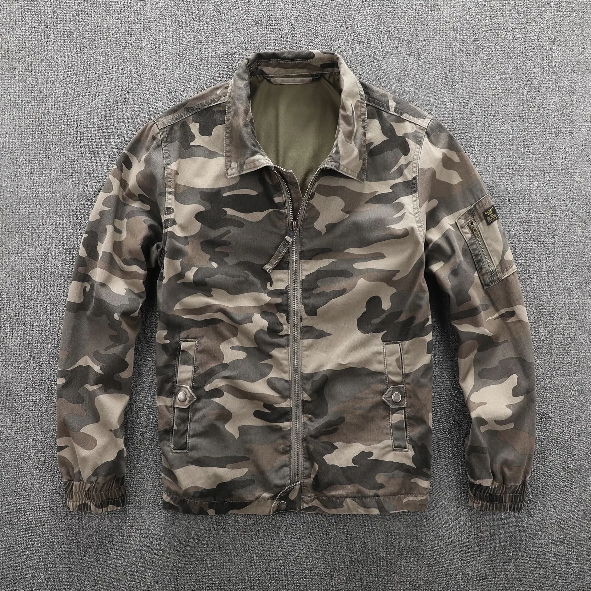 

DIANRUO Tactical Camouflage Jacket Mens Cargo Coat Mens Biker Jacket Hip Hop Casual Fashion мотокуртка мужская